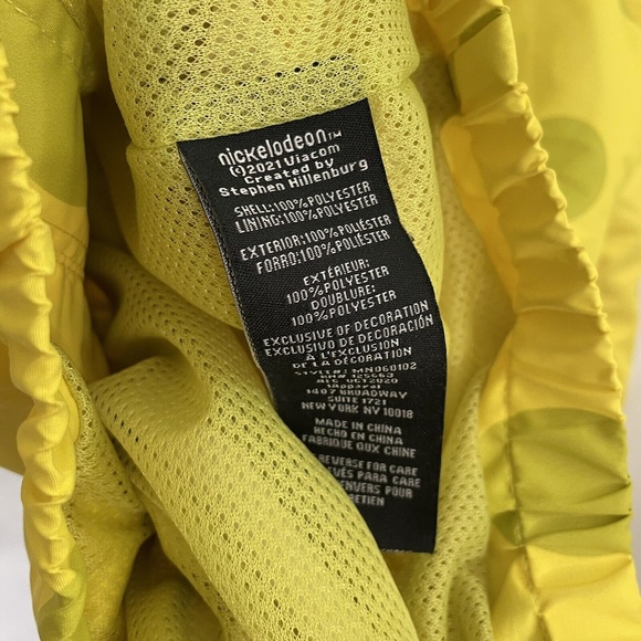 Men’s Members Only x Nickelodeon Spongebob Jacket Size SMALL - Picture 9 of 9